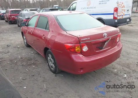 2010 Toyota Corolla Le из США, поврежденный, VIN 2T1BU4EE3AC294882